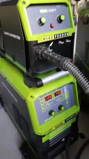 Sanyu Digital Inverter Pulse Gas Shielded MIG Welder Arc Welding Machine